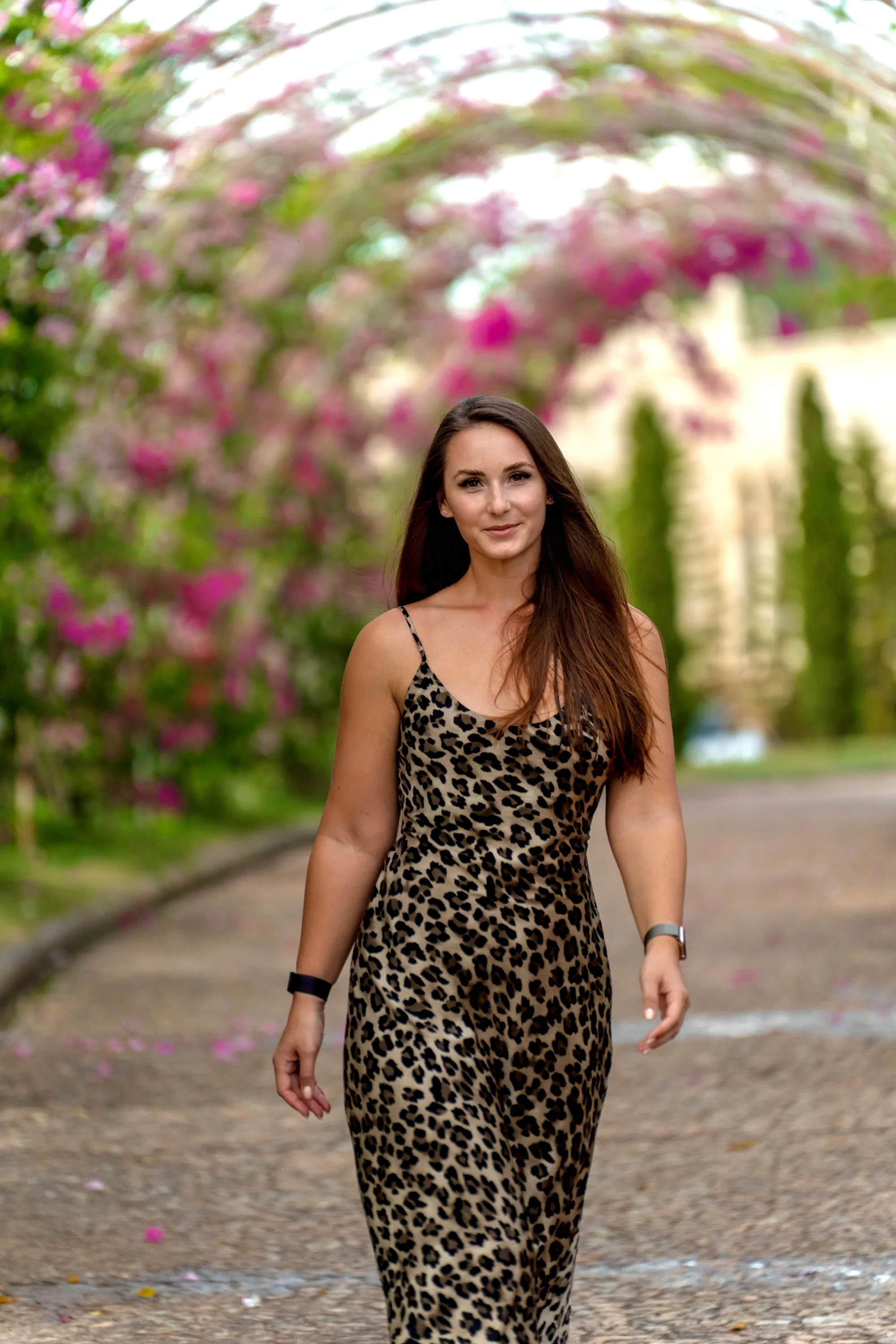 Luiza walking